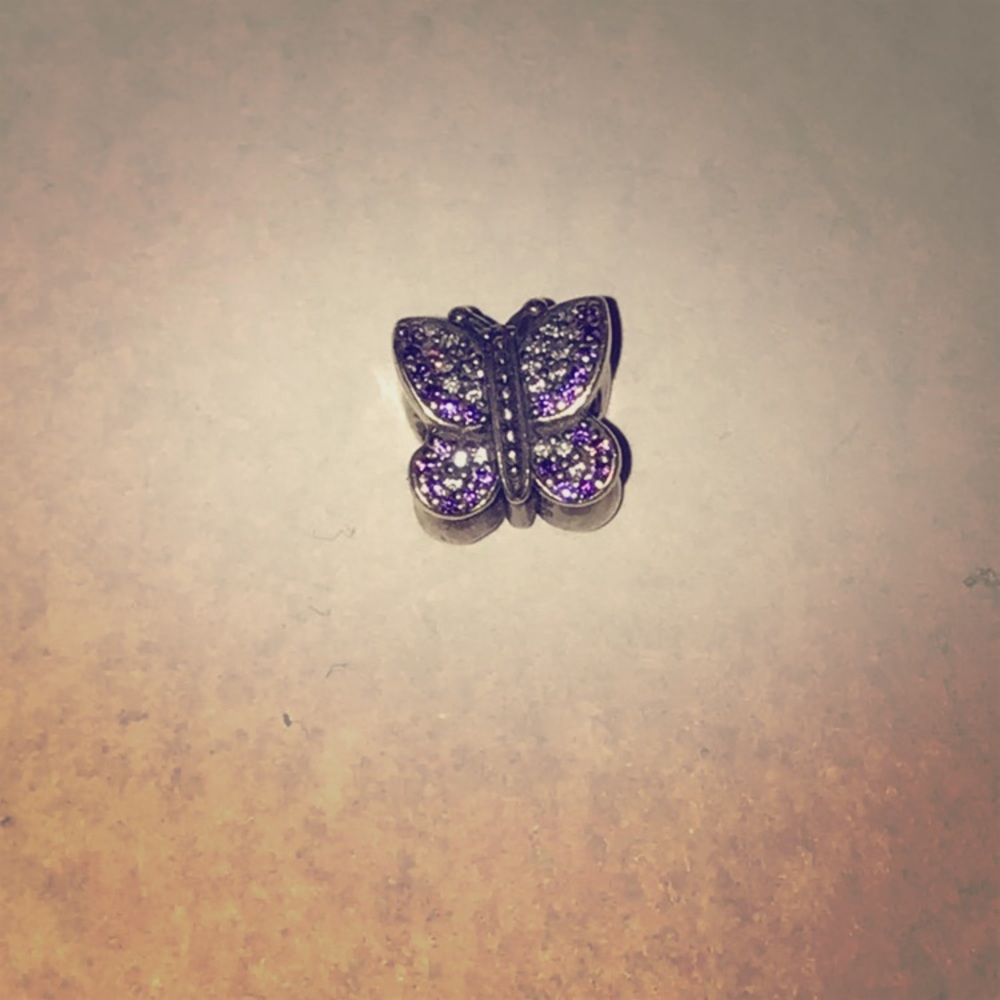 Butterfly charm bracelet